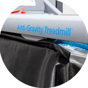 Alter G Antigravitations-Laufband bei Novum2